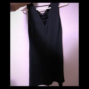 Cute black slinky dress